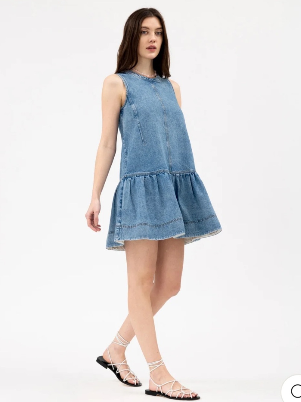 Tanya Taylor Cynthia dress  light indigo - Blue